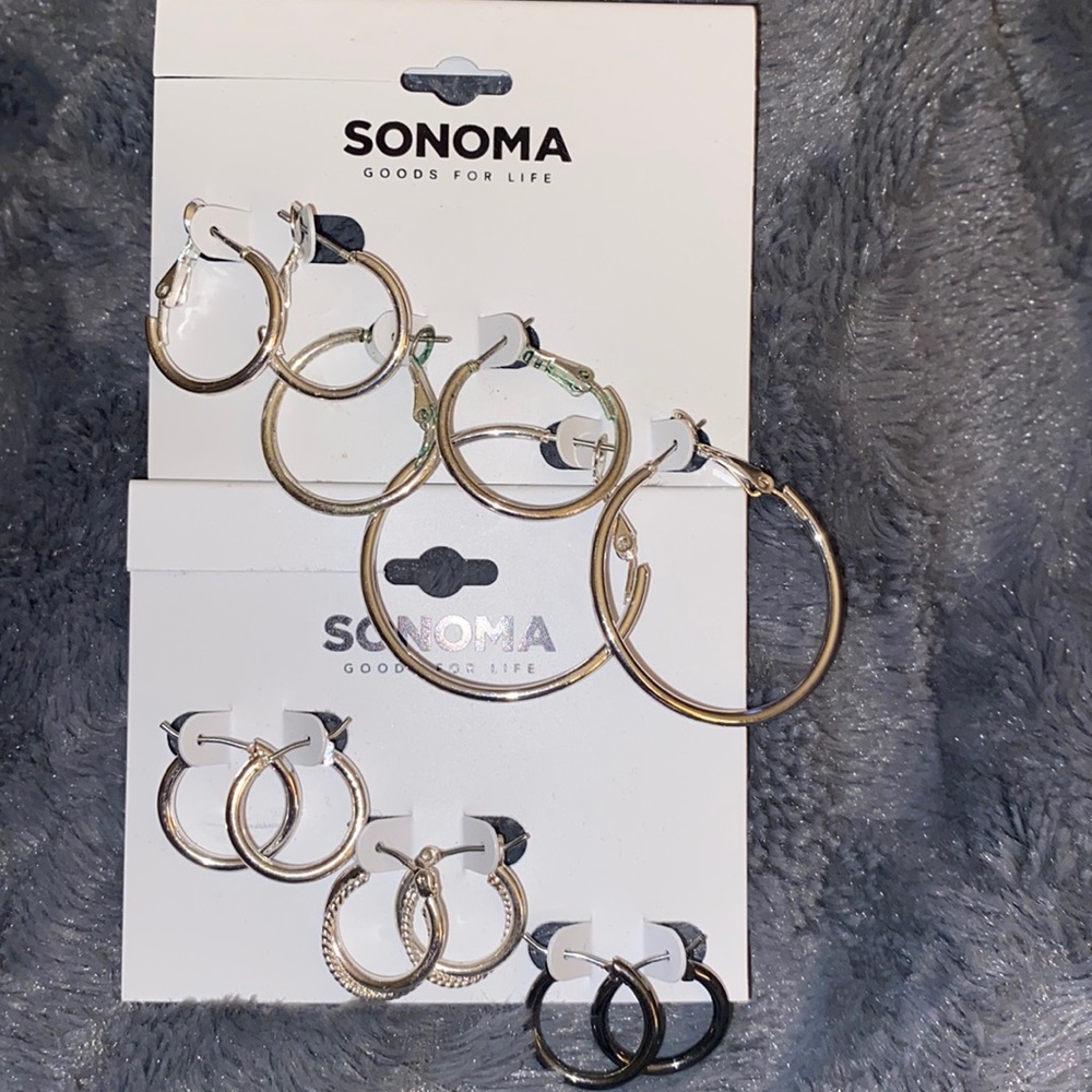 Sonoma Brand Hoop Earrings